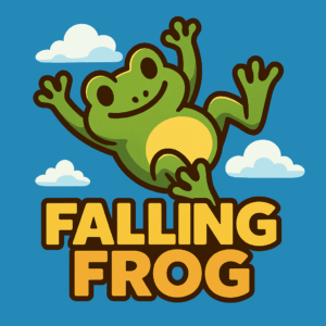 Falling Frog Logo